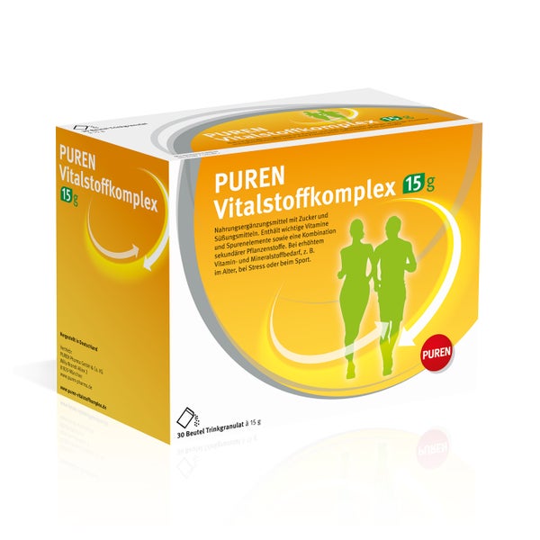 PUREN Vitalstoffkomplex 15 g 30 St