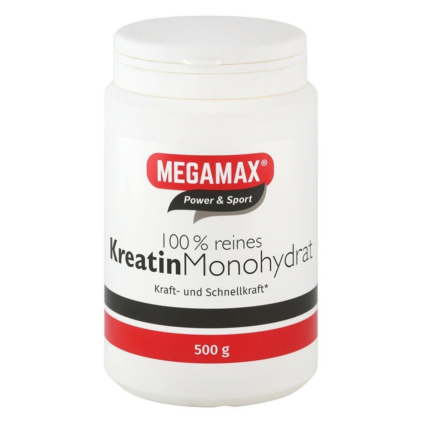 MEGAMAX® Kreatin Monohydrat 100 % rein 500 g