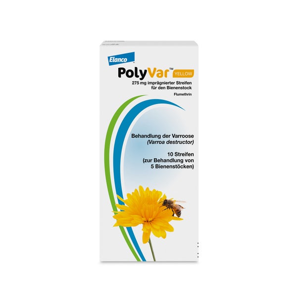 PolyVar Yellow, 275 mg imprägnierter Streifen 10 St