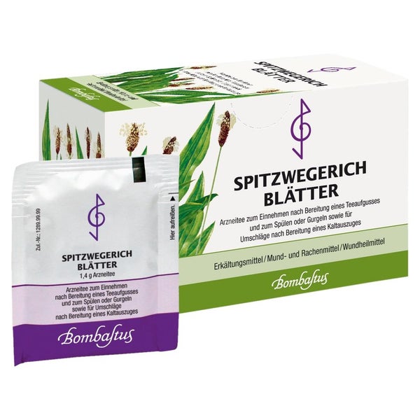Spitzwegerichblätter Filterbeutel 20X1,4 g
