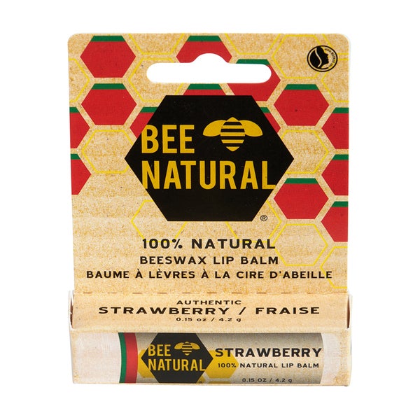 BEE Natural Lippenpflege-stift Erdbeere 4,2 g