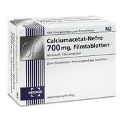Produktabbildung: Calciumacetat Nefro 700 mg 100 St