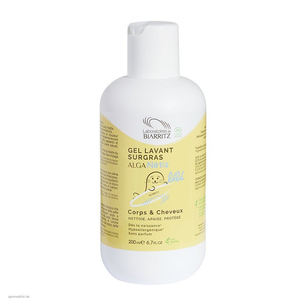 ALGA NATIS rückfettendes Waschgel BABY Bio 200 ml
