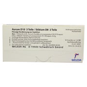 Aurum D 10/stibium D 8 Ampullen 8X1 ml