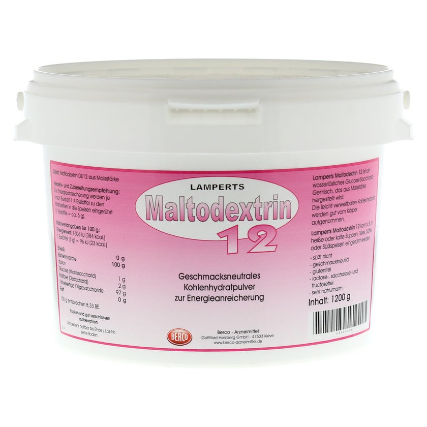 Maltodextrin 12 Lamperts Pulver 1200 g
