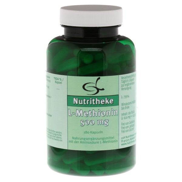 L-methionin 500 mg Kapseln 180 St