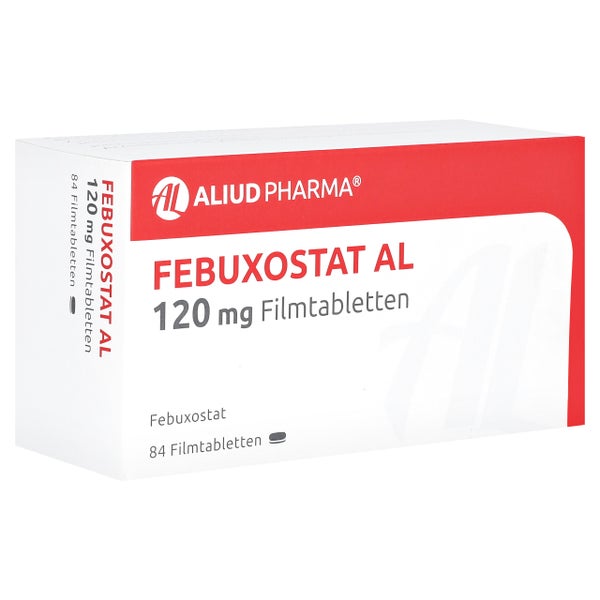 Febuxostat AL 120 mg Filmtabletten 84 St