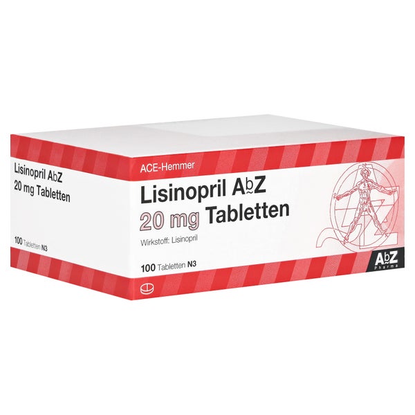 Lisinopril AbZ 20 mg Tabletten 100 St