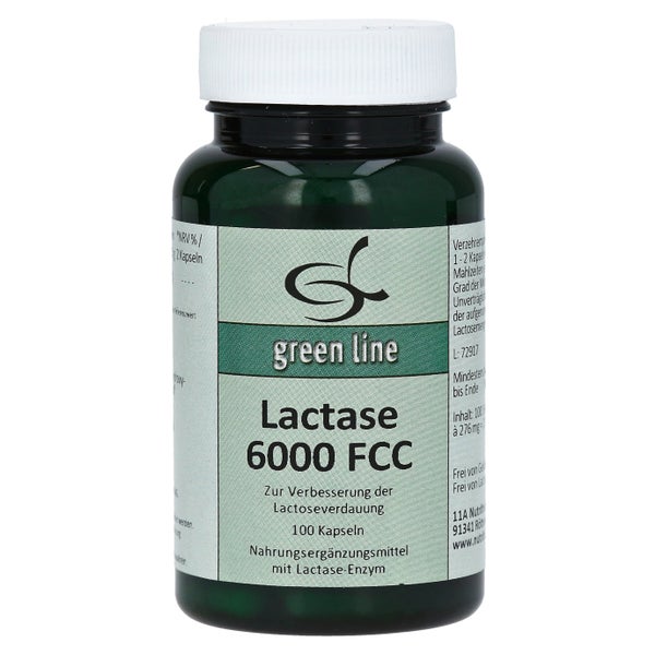 Lactase 6.000 FCC Kapseln 100 St