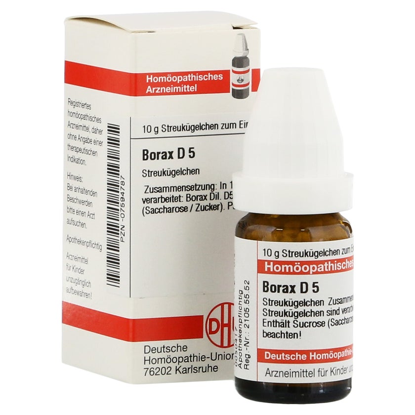 Borax D 5 Globuli 10 g