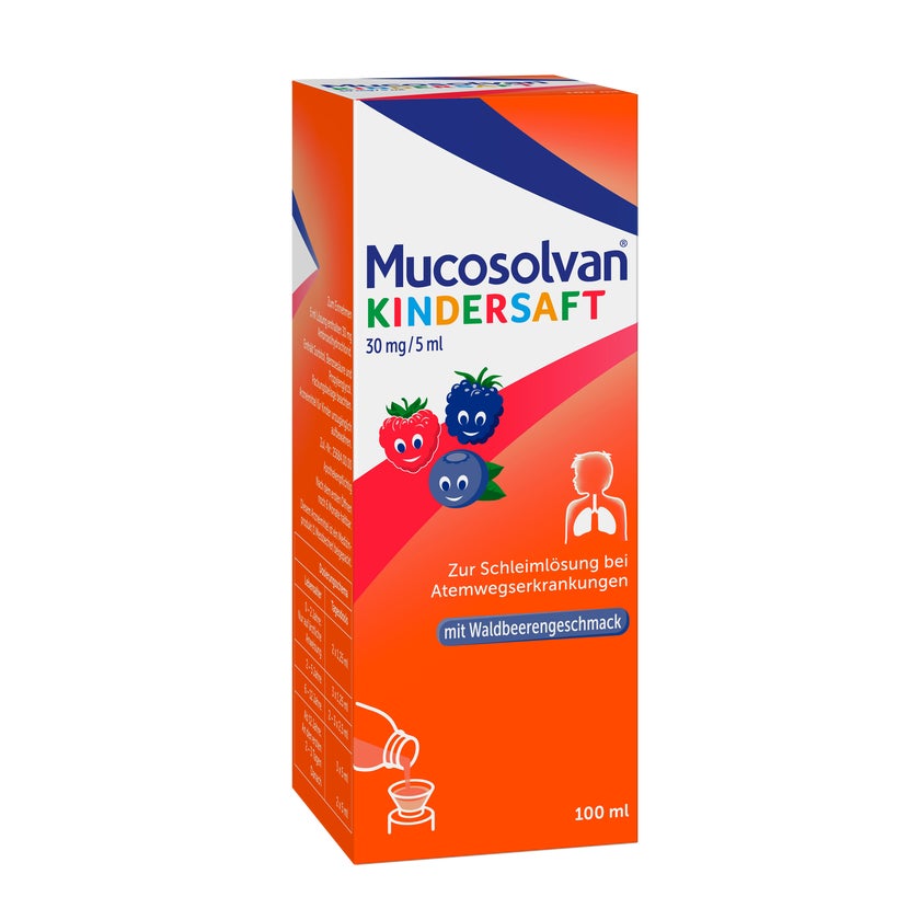 Mucosolvan Kindersaft 30 mg/5 ml 100 ml