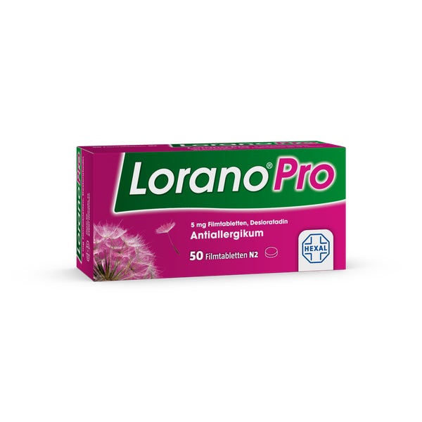 LoranoPro 5mg Allergietabletten 50 St