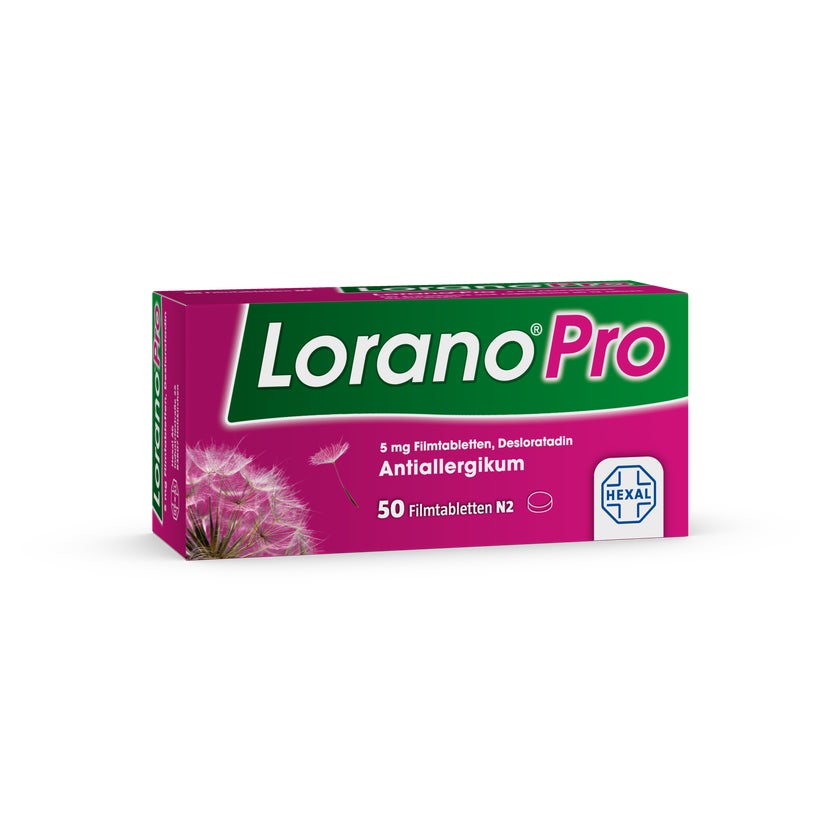 LoranoPro 5mg Allergietabletten 50 St