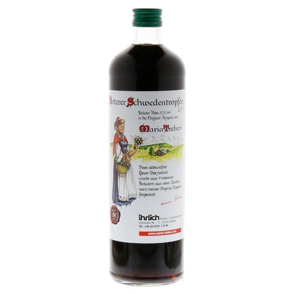Maria Treben Bitterer Schwedentropfen 32 vol.-% Alkohol 700 ml