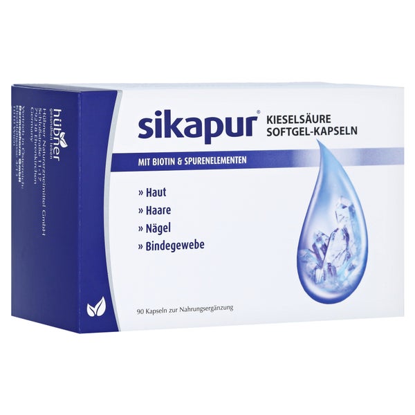 sikapur® Kieselsäure Softgel-Kapseln 90 St