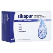 Produktabbildung: sikapur Kieselsäure Softgel-Kapseln 90 St
