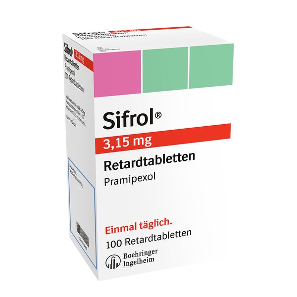 Sifrol 3,15 mg Retardtabletten 100 St