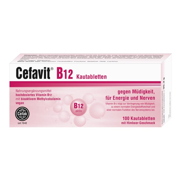 Cefavit B12 Kautabletten 100 St