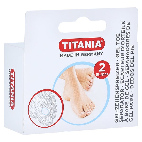 Zehenspreizer aus Gel TITANIA 2 St