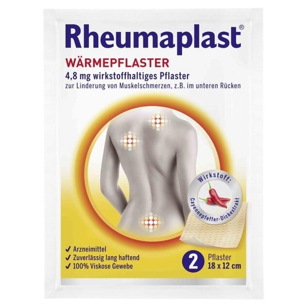 Rheumaplast 4,8 mg wirkstoffhaltiges Pfl 2 St