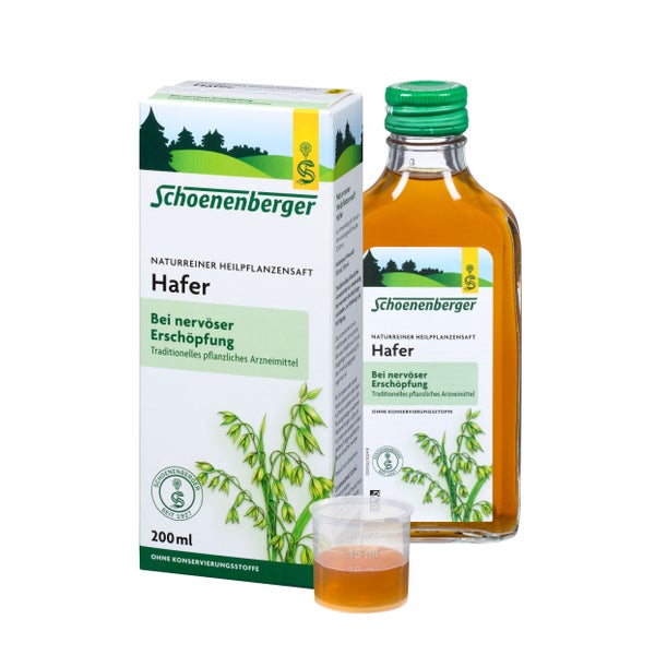Schoenenberger Naturreiner Heilpflanzensaft Hafer 200 ml
