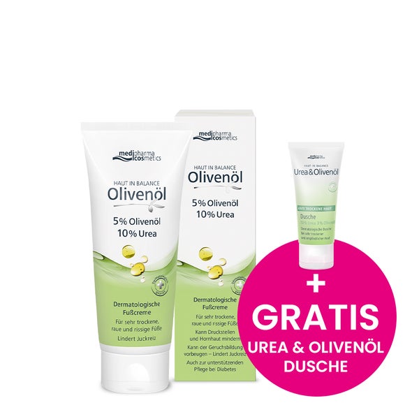 HAUT IN Balance Olivenöl Fußcreme 100 ml