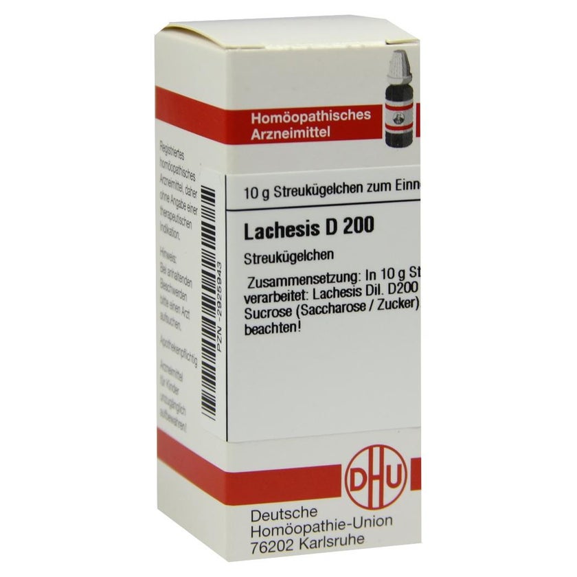Lachesis D 200 Globuli 10 g