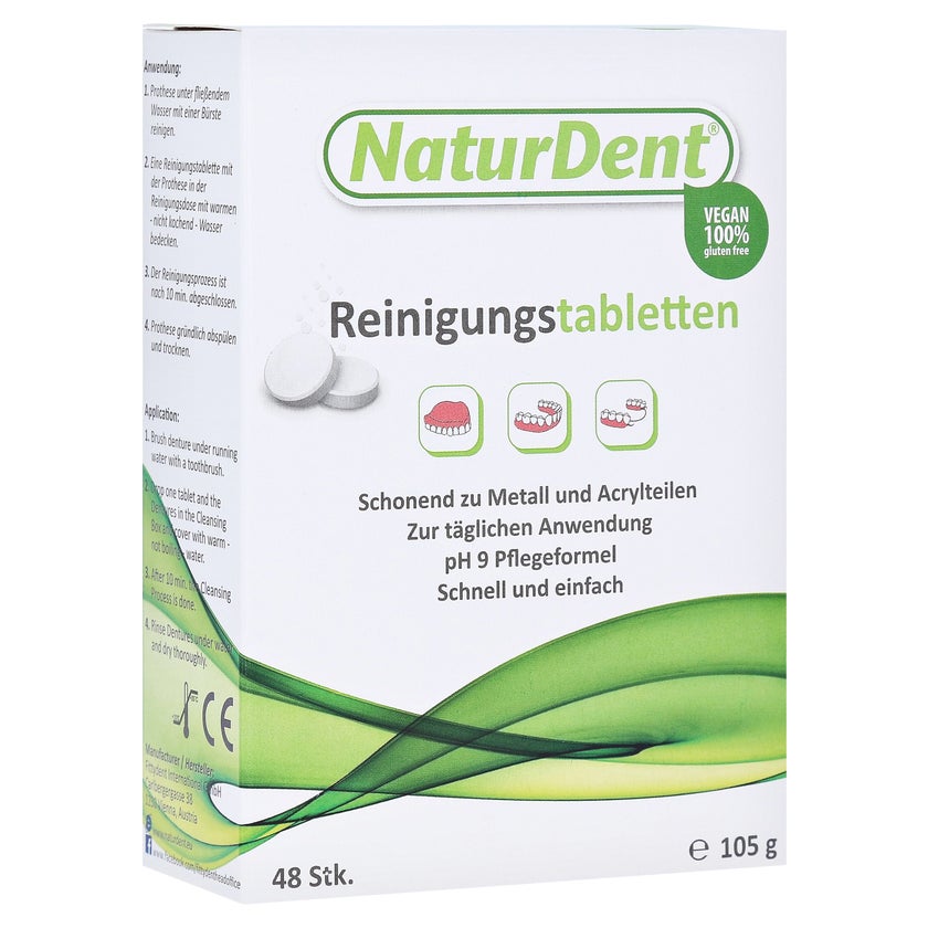 NaturDent Reinigungstabletten 48 St