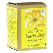 Nachtkerze ÖL Kapseln 500 mg 40 St