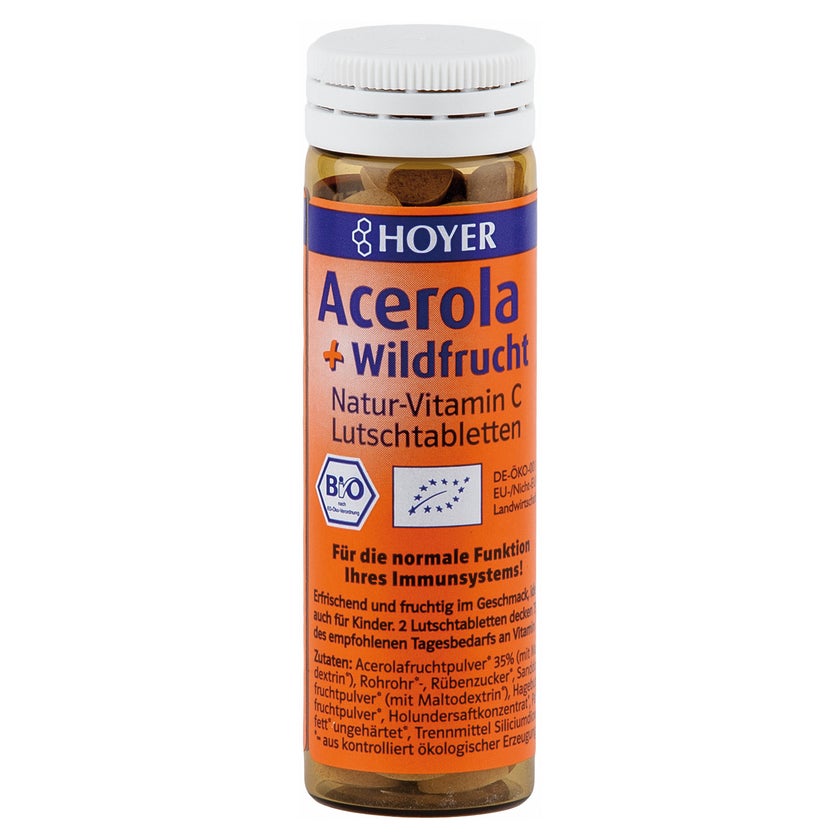 Hoyer Acerola+Wildfrucht Lutschtabletten 60 St