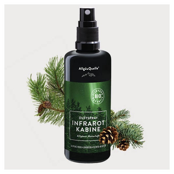 Bio Infrarotkabinen-Spray Allgäuer Naturluft Raumduft 100 ml