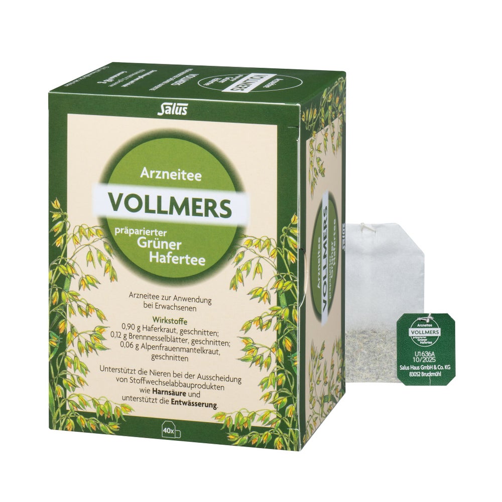 Vollmers Präparierter Grüner Hafertee Fi 40 St