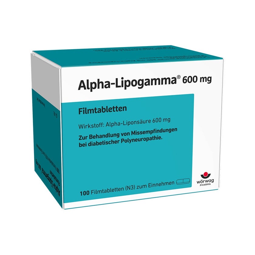 Alpha-Lipogamma® 600 mg 100 St
