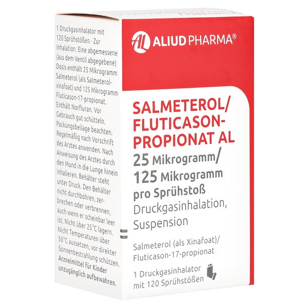 SALMETEROL/Fluticasonpropionat AL 25µg/125µg 1 St