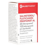 SALMETEROL/Fluticasonpropionat AL 25µg/125µg 1 St
