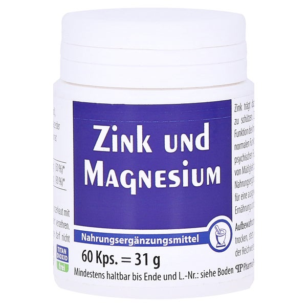 Zink und Magnesium Kapseln 60 St