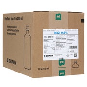 Produktabbildung: Isotone Kochsalz-lösung 0,9% Braun Ecofl 10X250 ml