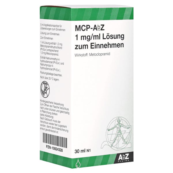 MCP AbZ 1 mg/ml Lösung zum Einnehmen 30 ml