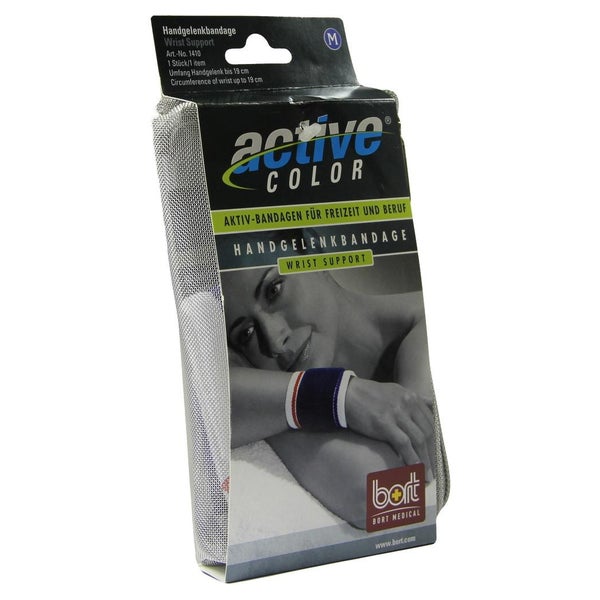 BORT Activecolor Handgelenkbandage M bla 1 St