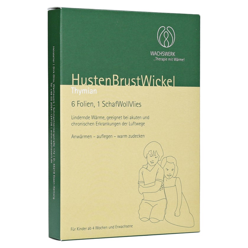 Husten Brust Wickel Thymian Wachswerk 6 St
