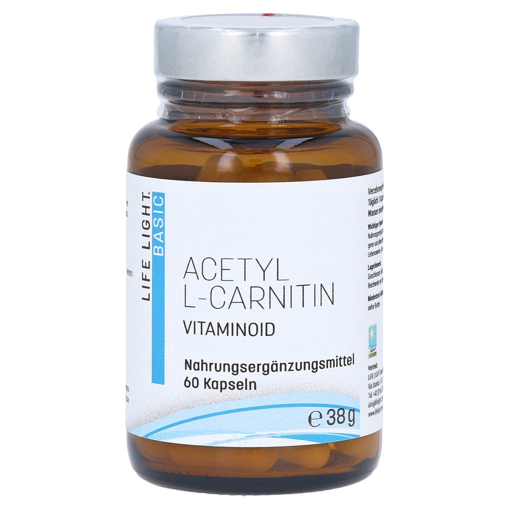Acetyl-l-carnitin 500 mg Kapseln 60 St