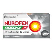 NUROFEN Immedia Filmtabletten 400mg Ibuprofen 24 St