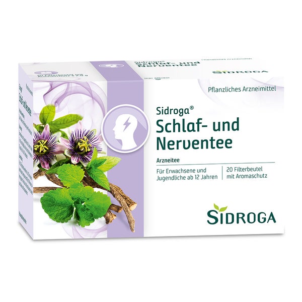 Sidroga Schlaf- und Nerventee Filterbeutel 20X2,0 g