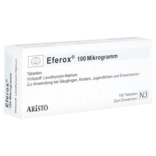Eferox 100 Mikrogramm Tabletten 100 St