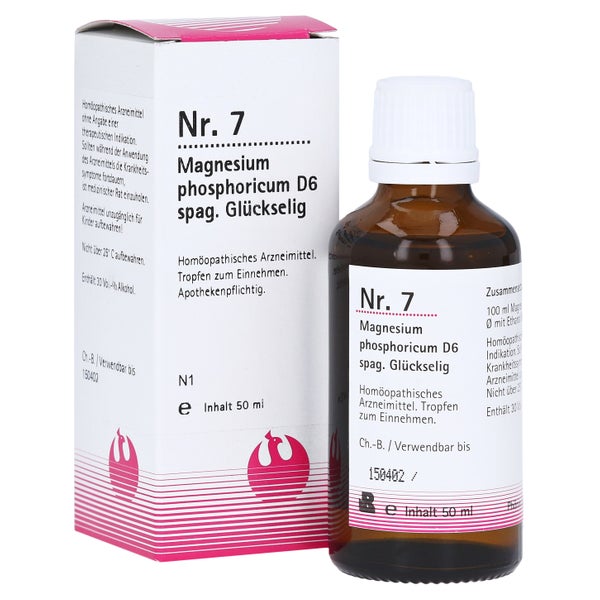 NR.7 Magnesium Phosphoricum D 6 spag.Glü 50 ml