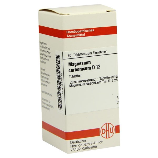 Magnesium Carbonicum D 12 Tabletten 80 St