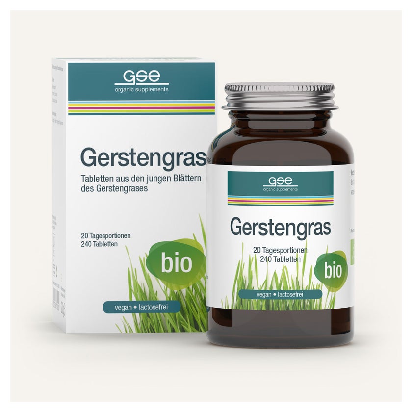 GSE Gerstengras Tabletten (Bio) 240 St