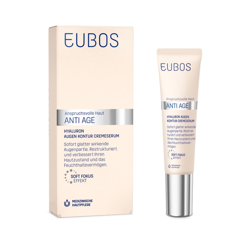 Eubos Sensitive Hyaluron Augen Kontur Cremeserum 15 ml