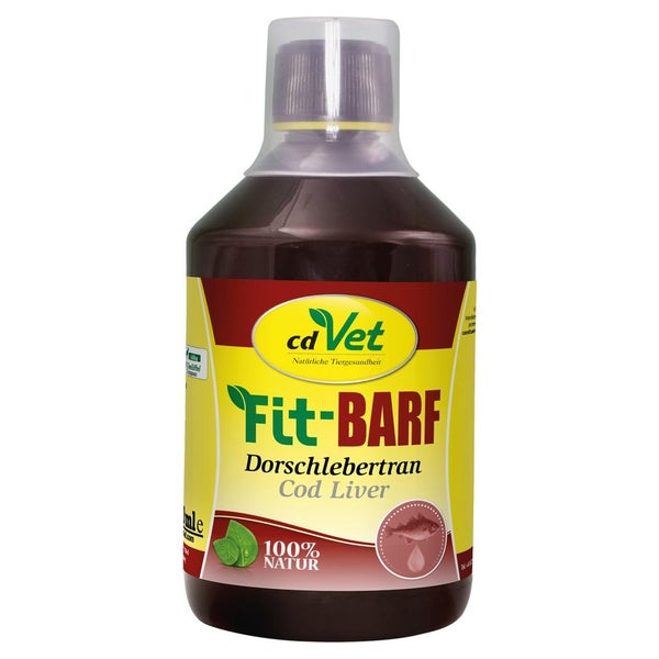 Fit-barf Dorschlebertran vet. 500 ml