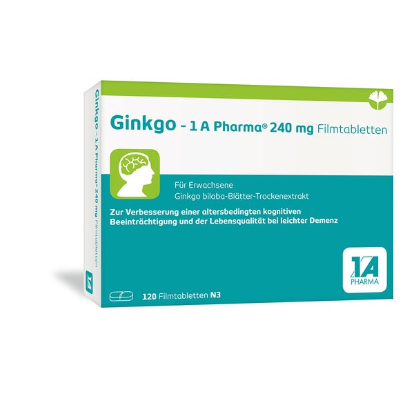 1A PHARMA GINKGO 240MG 120 St
